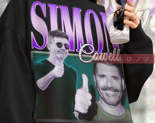 SIMON COWELL Vintage Shirt, Judge TV American Idol Tee - Movie Fans Gifts - Image 4