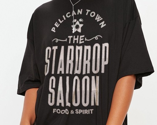 STARDROP SALOON Spirit Shirt, PIxel 8-Bit Game Tee - Funny movie shirts - Image 2