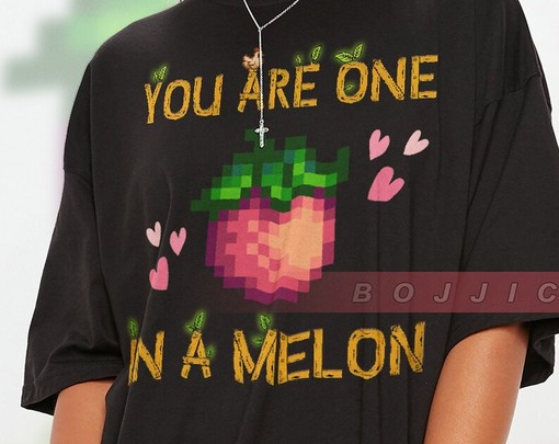 STARDW VALLY Game Shirt - You Are in a Melon million Pun Joke Tee, Vintage Movie Shirt for Men and Women - Image 2