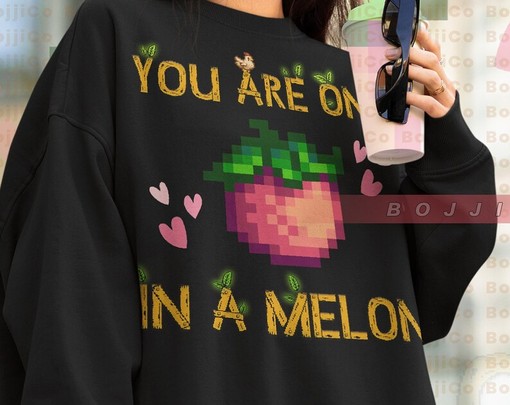 STARDW VALLY Game Sweater - You Are in a Melon million Pun Joke, Vintage Movie Sweater for Men and Women - Image 2