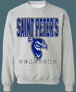 Saint Peter's Peacocks Vintage NCAA Sweatshirt Hoodie Shirt for Fans of All Ages