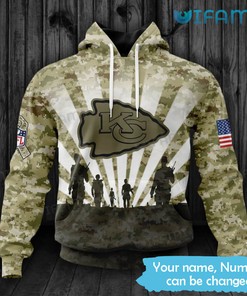 Salute to Service Kansas City 3D Hoodie: March with Veterans