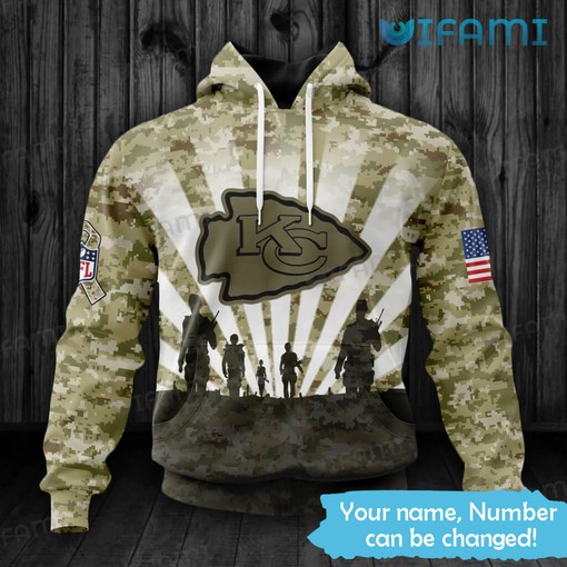 Salute to Service Kansas City 3D Hoodie: March with Veterans