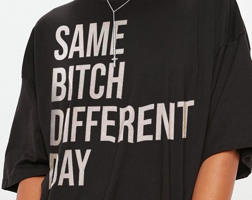 Same B*tch Different Day Funny Meme Shirt, Sassy Girl Attitude Tee, People Look for You T-Shirt - Image 2
