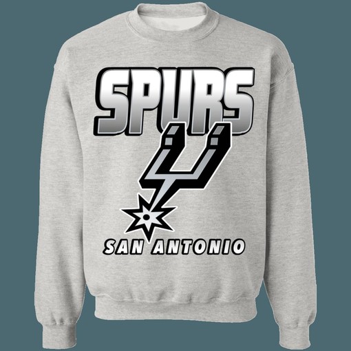 San Antonio Spurs GRADIENT Retro NBA Sweatshirt Hoodie Shirt For Basketball Fans - Image 3