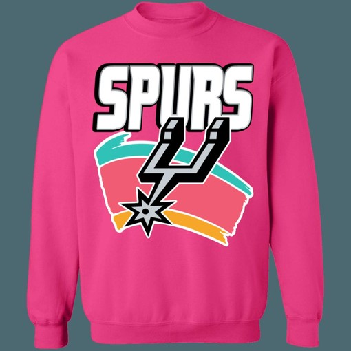 San Antonio Spurs Vintage NBA Sweatshirt Hoodie Shirt - Perfect NBA Gift for Sports Fans - Image 3
