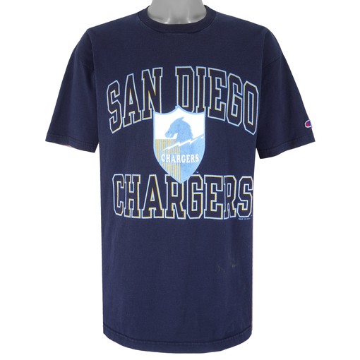 San Diego Chargers Champion Vintage T-Shirt - Unisex Sport Sweatshirt Hoodie Gift, NCAA Shirts for Men and Women