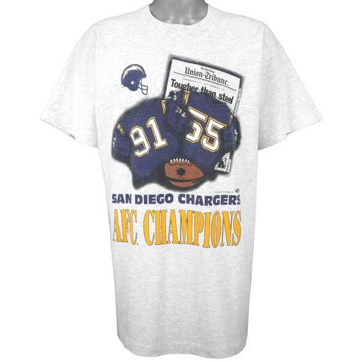 San Diego Chargers Spell-Out 1994 Vintage NFL T-Shirt Unisex Sport Sweatshirt Hoodie Gift