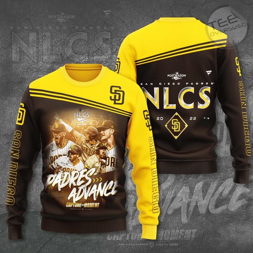 San Diego Padres All Over Print Design for 3D Hoodies, s and s