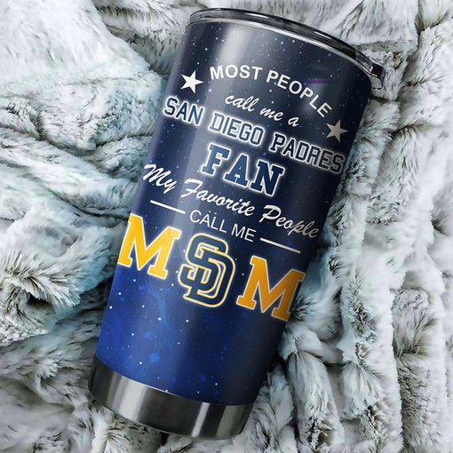 San Diego Padres MLB Tumbler - A Perfect Gift for Baseball-loving Moms with Custom MLB Logo