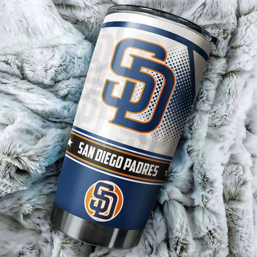 San Diego Padres MLB Tumbler with Awesome Design - Must-Have Tumbler for Padres Fans