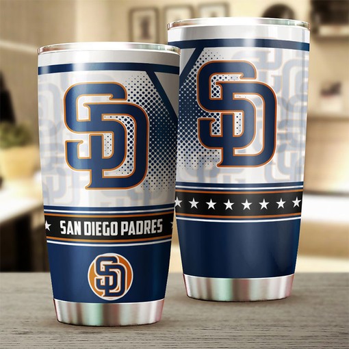 San Diego Padres MLB Tumbler with Awesome Design - Must-Have Tumbler for Padres Fans - Image 2