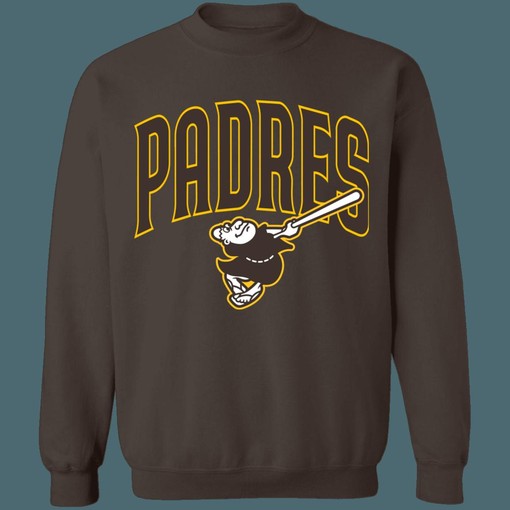 San Diego Padres PADRE Vintage Sweatshirt Hoodie Collection - Ideal Gifts for MLB Fans - Image 3