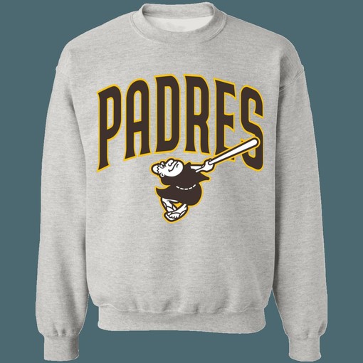 San Diego Padres PADRE Vintage Sweatshirt Hoodie Collection - Ideal Gifts for MLB Fans - Image 4