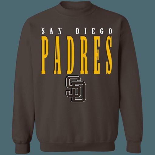 San Diego Padres Vintage Retro MLB Crewneck Gear - Sweatshirt and Hoodie - Perfect Gifts for Baseball Fans - Image 3
