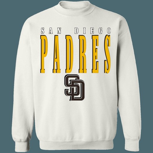San Diego Padres Vintage Retro MLB Crewneck Gear - Sweatshirt and Hoodie - Perfect Gifts for Baseball Fans - Image 4