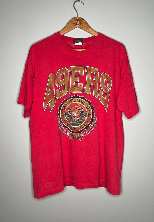 San Francisco 49Ers 90s Vintage Style Sweatshirt T-shirt, Football Fans Must-have