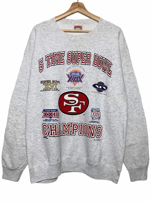 San Francisco 49Ers Deadstock Vintage Style 90s Sweatshirt T-shirt, Fans Must-have