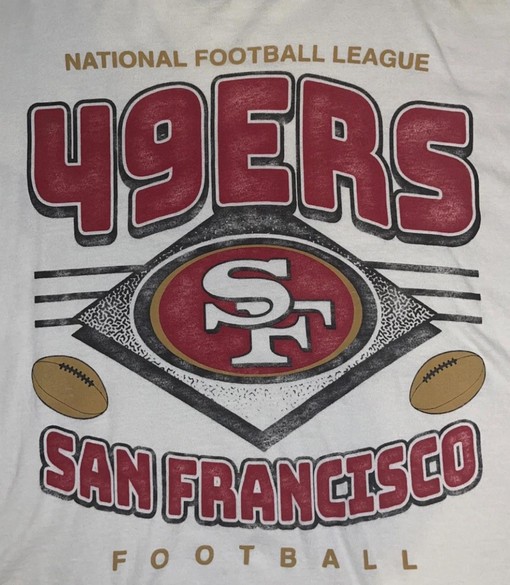 San Francisco 49Ers Graphic Vintage Style Sweatshirt T-shirt, NFL Football Teams Gifts For Fans - Image 2