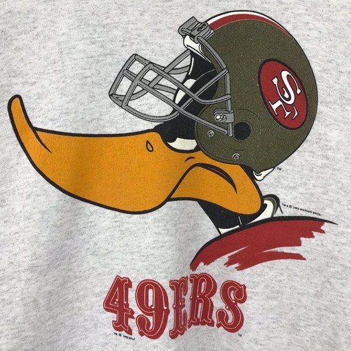 San Francisco 49Ers Looney Tunes Road Runner 1993 Vintage Style Sweatshirt T-shirt, Perfect for Fans - Image 2