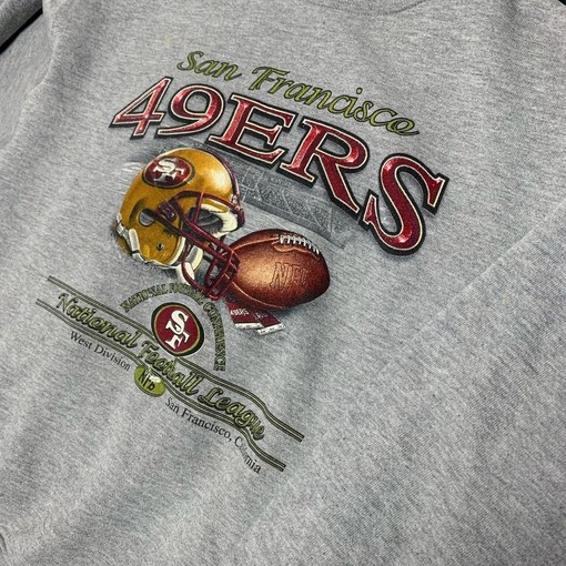 San Francisco 49Ers NFL Football League Vintage Style Sweatshirt T-shirt, Fans Must-have - Image 2