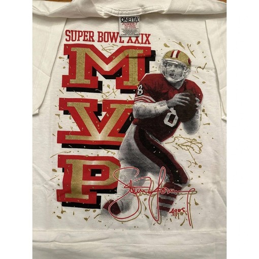 San Francisco 49Ers Steve Young 1995 NFL Football Vintage Style Sweatshirt T-shirt, Fans Must-have - Image 2