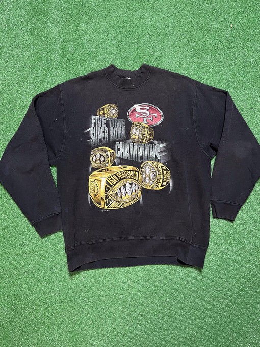 San Francisco 49Ers Super Bowl Champions Sweatshirt T-shirt - Perfect for NFL Fans and Ideal Gift with ncaa shirts