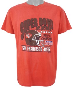 San Francisco 49ers NFC Champions 1988 Vintage NFL T-Shirt Unisex Sport Sweatshirt Hoodie Gift