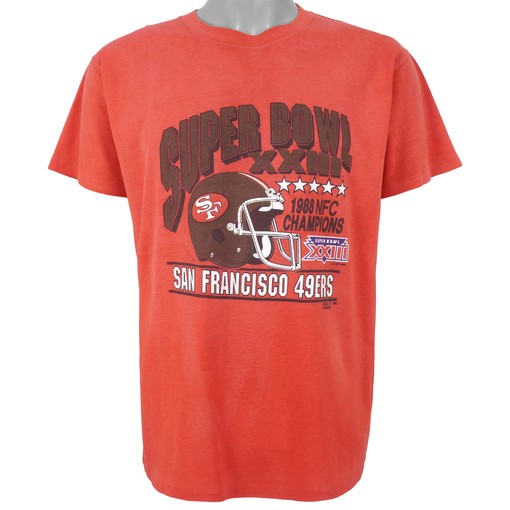 San Francisco 49ers NFC Champions 1988 Vintage NFL T-Shirt Unisex Sport Sweatshirt Hoodie Gift