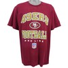 San Francisco 49ers Pro Line T-Shirt with Spell-Out Logo - Unisex Sport Sweatshirt Hoodie Gift