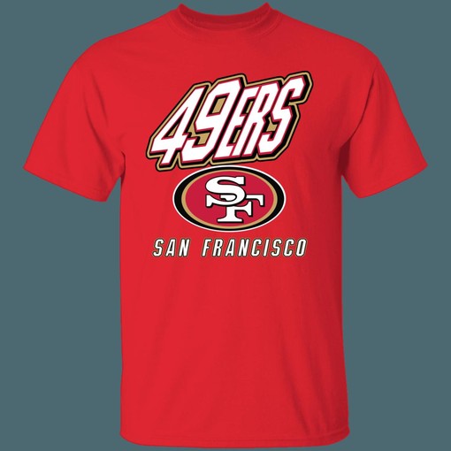San Francisco 49ers Retro 90's NFL Collection - Tee, Sweatshirt, and Hoodie - Perfect Gifts for NFL Fans