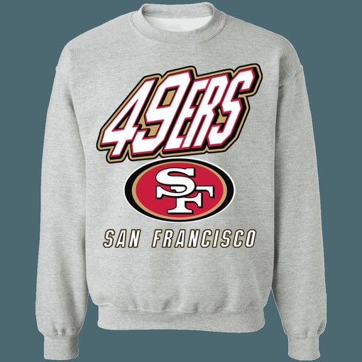 San Francisco 49ers Retro 90's NFL Sweatshirt Hoodie - Ideal Gift for American Football Fans - Image 2