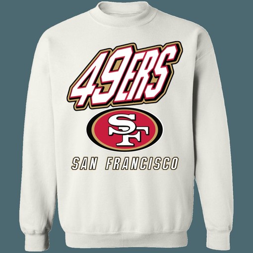 San Francisco 49ers Retro 90's NFL Sweatshirt Hoodie - Ideal Gift for American Football Fans - Image 4