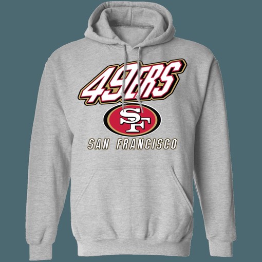 San Francisco 49ers Retro NFL Hoodie Sweatshirt Sport Shirt - Ideal Gift for NFL Fans - Image 2