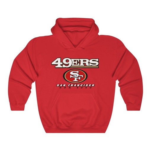 San Francisco 49ers Retro NFL Unisex Collection - Hoodie, Sweatshirt, and Sport Shirt for NFL Lovers