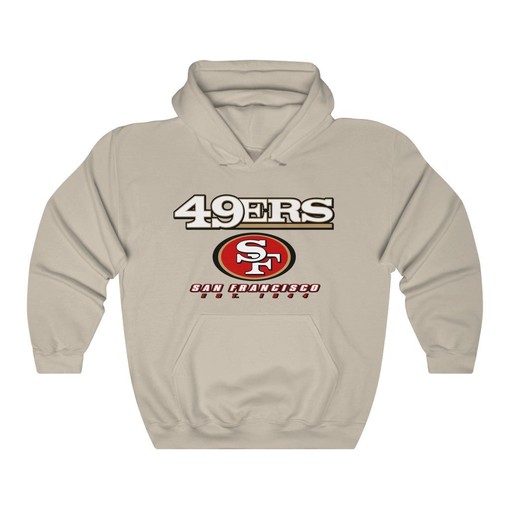 San Francisco 49ers Retro NFL Unisex Collection - Hoodie, Sweatshirt, and Sport Shirt for NFL Lovers - Image 4