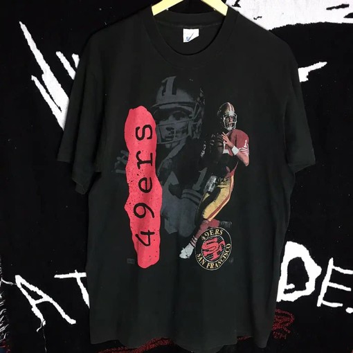 San Francisco 49ers Vintage 90S Sports NFL Tee, Sweater, and Hoodie - Ideal Gifts for Football Fans