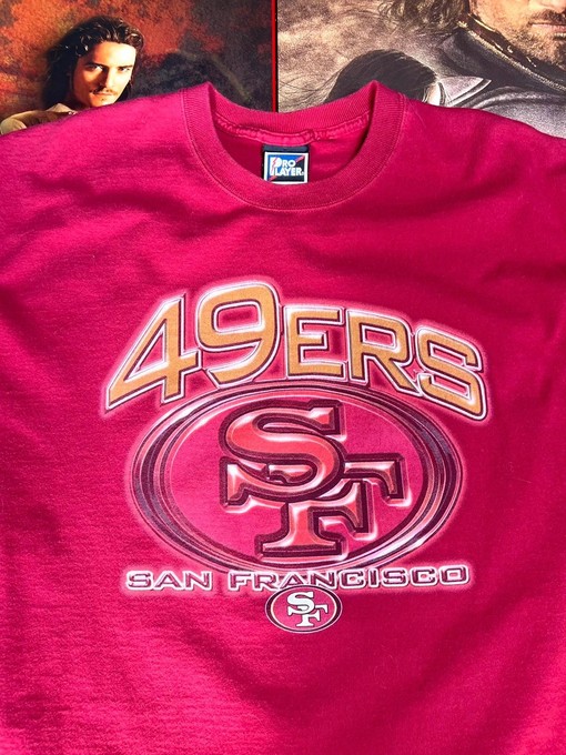 San Francisco 49ers Vintage Style NFL Sweatshirt T-shirt, NCAA Football Teams Gifts for Fans - Image 2
