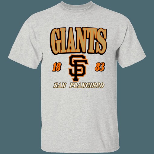 San Francisco Giants 1883 Vintage MLB Tee, Sweater, and Hoodie Collection - Ideal Gifts for Baseball Fans - Image 3