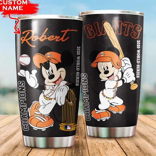 San Francisco Giants Perfect for Baseball Fans Custom MLB Tumbler - Personalized Design