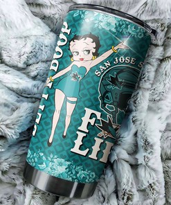 San Jose Sharks NHL Tumbler Betty Boop NHL Tumbler Design for Fans, Perfect for Any Occasion with Tumbler Ideas