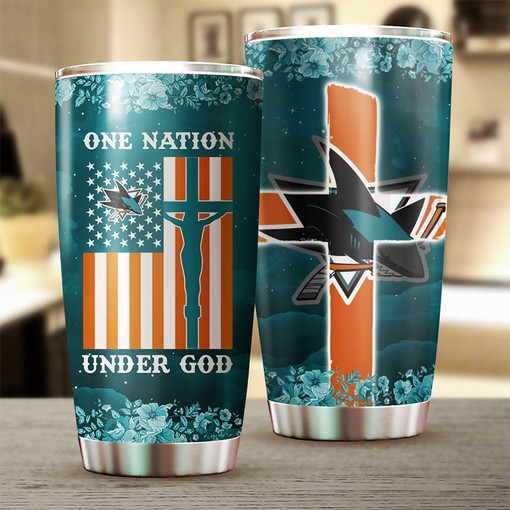 San Jose Sharks NHL Tumbler - Ready to Drink for Every Fan - Image 2