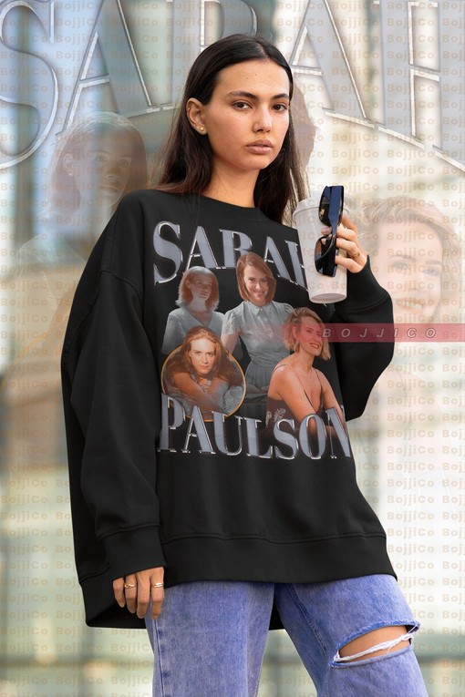 Sarah Paulson Homage Sweatshirt, American Gothic Classic Tee
