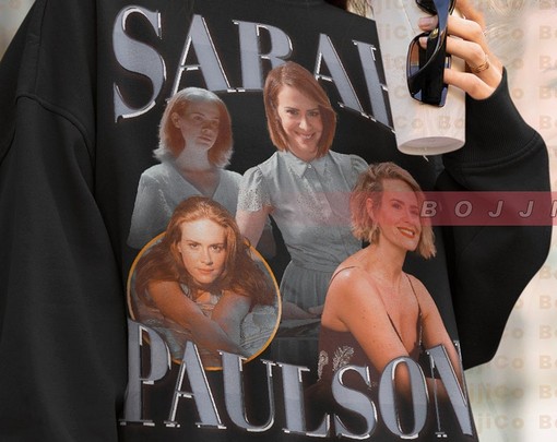 Sarah Paulson Homage Sweatshirt, American Gothic Classic Tee - Image 4