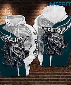 Say it with Pitbull Head Unique Philadelphia Eagles 3D Hoodies