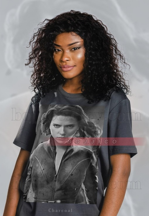 Scarlett Johansson Retro Movie Shirt, Black Widow & Jordan Two Delta Characters, Vintage Movie Shirts for Men & Women