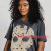 Scary Jason Voorhees T-Shirt - Vintage Horror Movie Shirt for Friday the 13th Fans with Michael Myers Homage