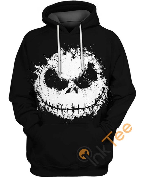 Scary Nightmare Jack Skeleton 3D Hoodie - Men's All Over Print Hoodies