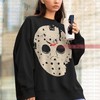 Scary Voorhees Shirt - Friday the 13th Movie Shirt with Michael Myers Homage and Halloween Theme