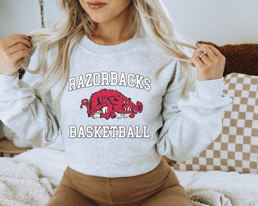 Score Big with Arkansas Razorbacks Basketball Apparel, NCAA Shirts Women, Mens Sport Shirts - Image 3